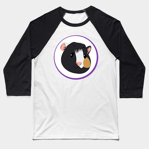 Guinea Pig - Pukki Baseball T-Shirt by Aurealis